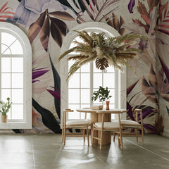 Carta da parati Delicate - sala da pranzo Carta da parati Delicate - sala da pranzo