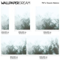 Carta da parati Foggy leaves dimensioni TNT Carta da parati Foggy leaves dimensioni TNT