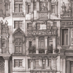 Carta da parati Artistic Facade dettaglio Carta da parati Artistic Facade dettaglio