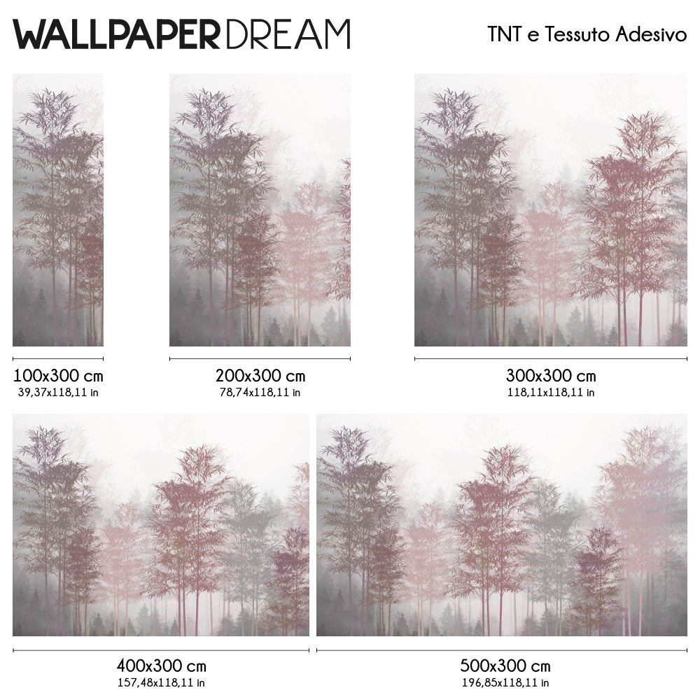 Carta da parati Gloomy forest dimensioni TNT Carta da parati Gloomy forest dimensioni TNT