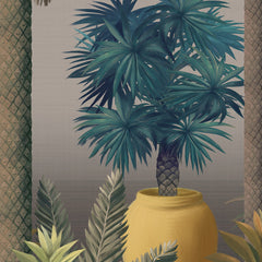 Carta da parati Surreal Palms Dettaglio Carta da parati Surreal Palms Dettaglio