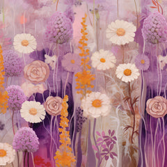 Carta da parati Danza floreale dettaglio Carta da parati Danza floreale dettaglio