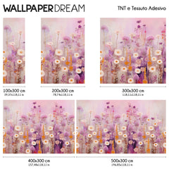 Carta da parati Danza floreale dimensioni TNT Carta da parati Danza floreale dimensioni TNT