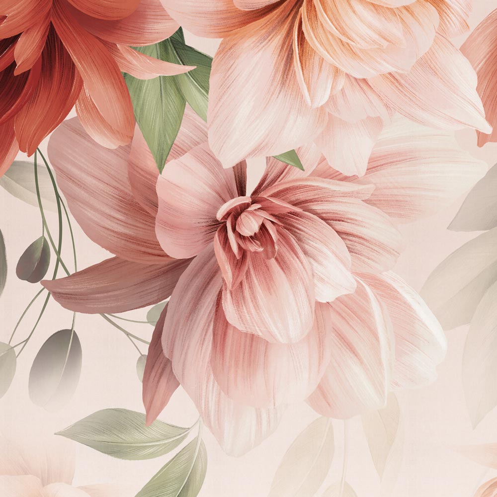 Carta da parati Enchanted Peonies Dettaglio Carta da parati Enchanted Peonies Dettaglio