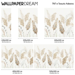 Pampas grass Wall Mural Pampas grass Wall Mural