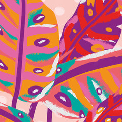 Papier Peint Pop Feuilles Papier Peint Pop Feuilles