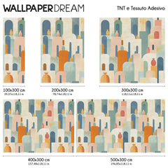 Carta da parati Pattern orientale Carta da parati Pattern orientale