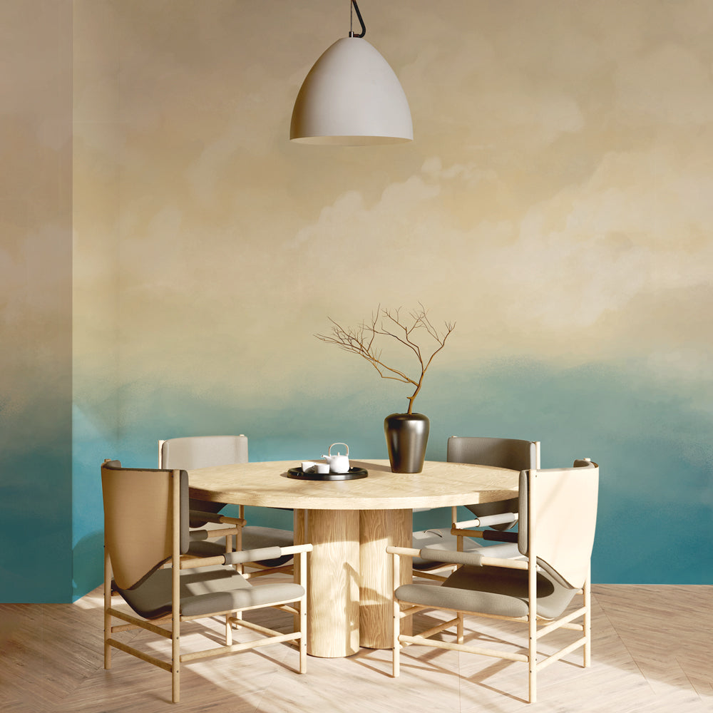Carta da parati Cielo e mare - cucina, sala da pranzo Carta da parati Cielo e mare - cucina, sala da pranzo