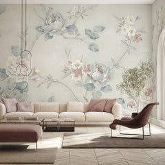 Carta da parati Bellezza senza tempo - soggiorno Carta da parati Bellezza senza tempo - soggiorno