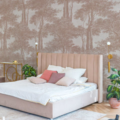 Carta da parati Vintage toile - camera da letto Carta da parati Vintage toile - camera da letto