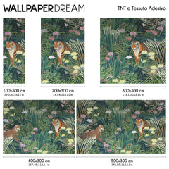 Naive felines Wall Mural Naive felines Wall Mural