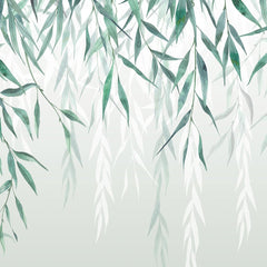 Willow branches Wall Mural Willow branches Wall Mural