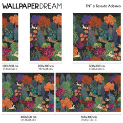 Forest of Colors Wall Mural  Forest of Colors Wall Mural