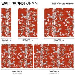Scarlet Chinoiserie Wall Mural Scarlet Chinoiserie Wall Mural