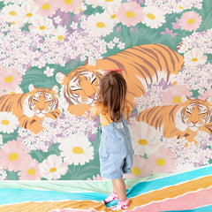 Papel Pintado Los tigres duermen esta noche Papel Pintado Los tigres duermen esta noche