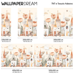 Papel Pintado Bunny town Papel Pintado Bunny town