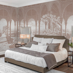 Carta da parati Loggia bucolica - camera da letto Carta da parati Loggia bucolica - camera da letto