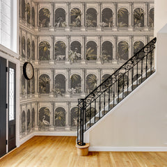 Carta da parati Arcate tropicali - scale Carta da parati Arcate tropicali - scale