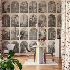 Carta da parati Pinacoteca - sala da pranzo, soggiorno Carta da parati Pinacoteca - sala da pranzo, soggiorno