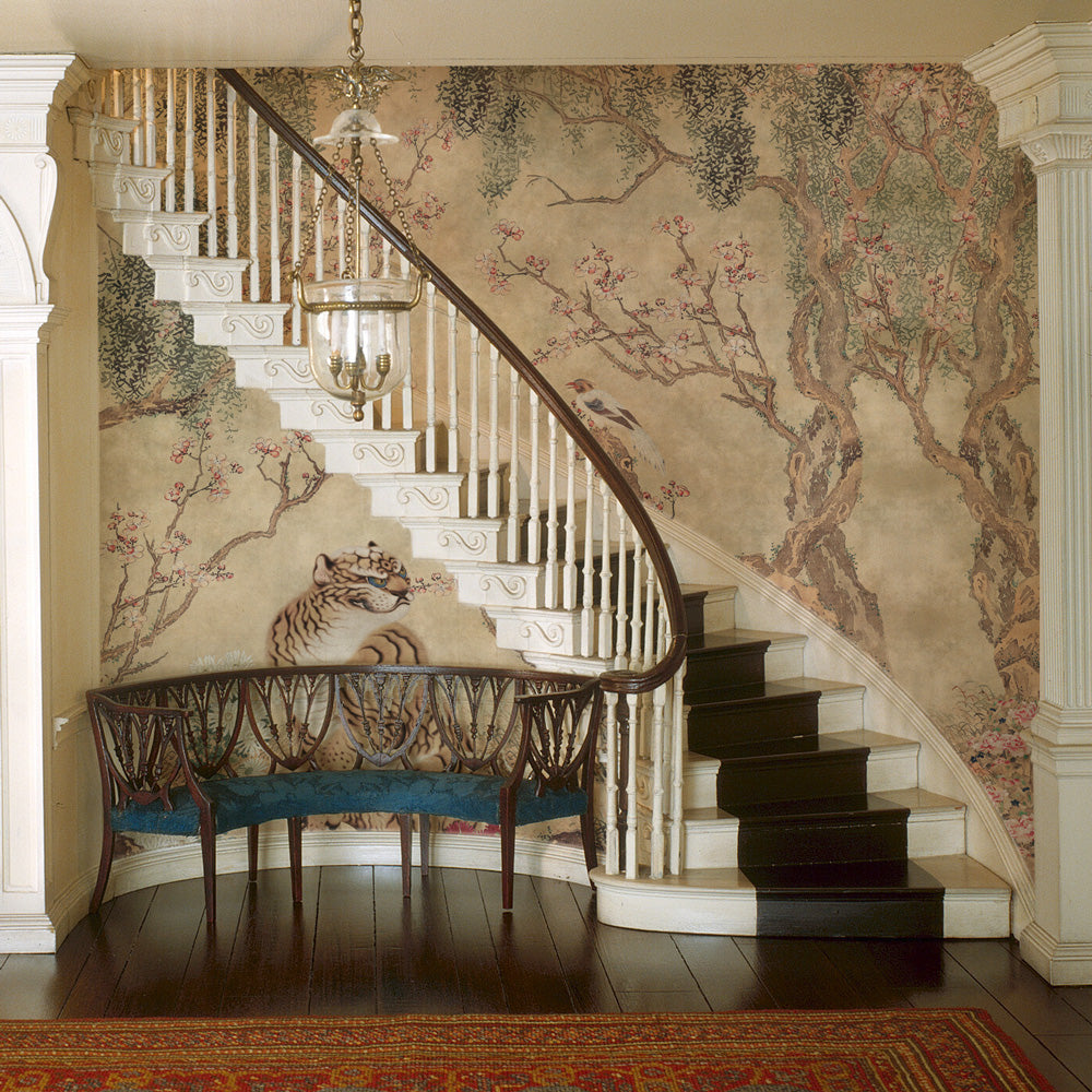 Carta da parati Eden dell'Asia - scale Carta da parati Eden dell'Asia - scale