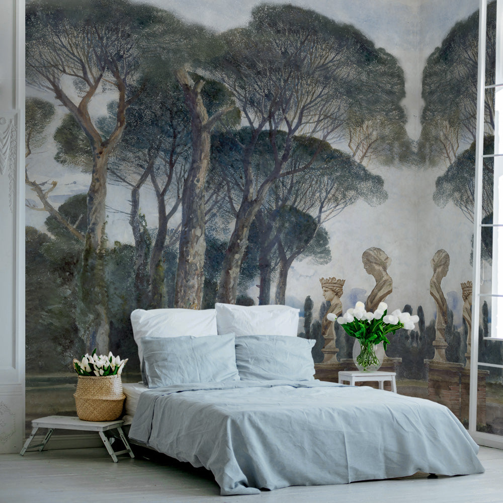 Carta da parati Gianicolo - camera da letto Carta da parati Gianicolo - camera da letto