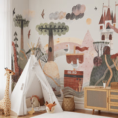 Papel Pintado Tierra encantada Papel Pintado Tierra encantada
