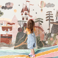 Papel Pintado Tierra encantada Papel Pintado Tierra encantada