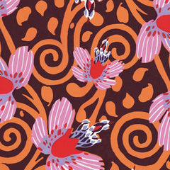 Carta da parati Optical orchidea Carta da parati Optical orchidea