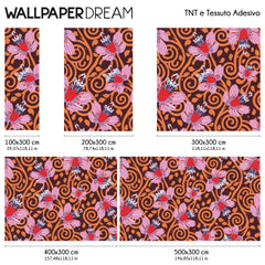 Carta da parati Optical orchidea Carta da parati Optical orchidea