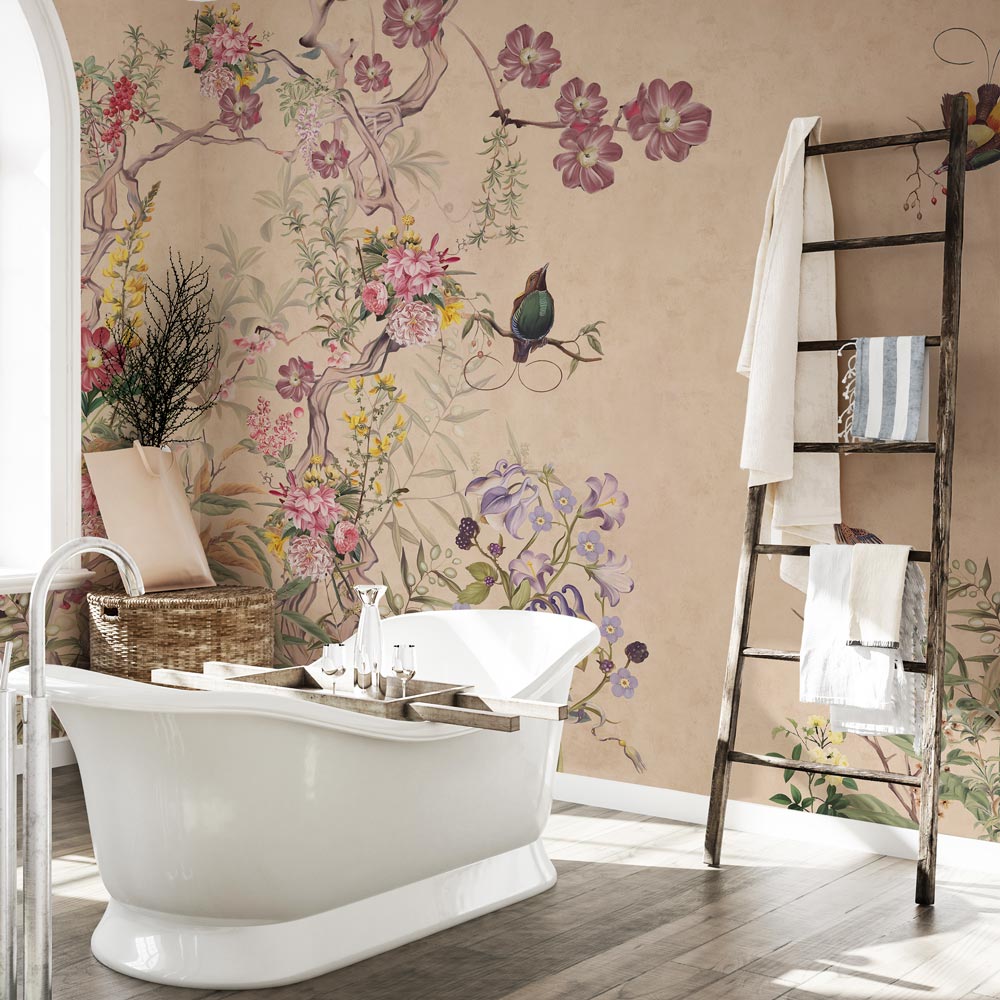 Carta da parati Antica chinoiserie - bagno Carta da parati Antica chinoiserie - bagno