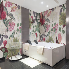 Carta da parati Primavera Vintage - Bagno, Box doccia Carta da parati Primavera Vintage - Bagno, Box doccia