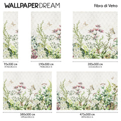 Carta da parati Giardino dell'eden dimensioni fibra vetro Carta da parati Giardino dell'eden dimensioni fibra vetro