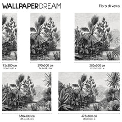 Black and white jungle Fototapete Black and white jungle Fototapete