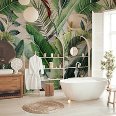 Carta da parati Giardino di calle - bagno Carta da parati Giardino di calle - bagno