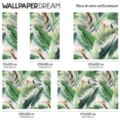 Carta da parati Giardino di calle dimensioni Fibra di Vetro Carta da parati Giardino di calle dimensioni Fibra di Vetro