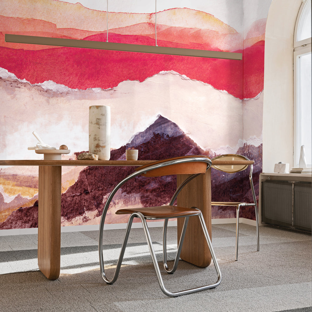 Carta da parati Tramonto astratto - cucina Carta da parati Tramonto astratto - cucina