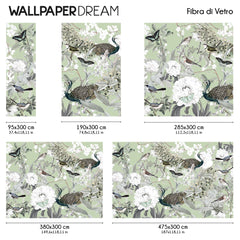 Peacocks Wall Mural Peacocks Wall Mural