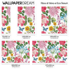 Carta da Parati in Fibra di Vetro Tela fiorita dimensioni Fibra di Vetro Carta da Parati in Fibra di Vetro Tela fiorita dimensioni Fibra di Vetro
