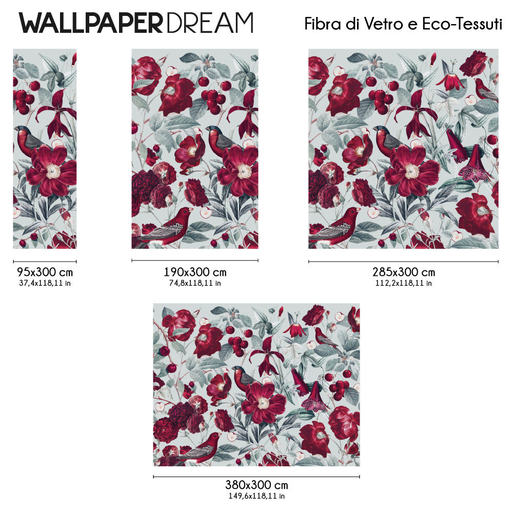 Carta da Parati in Fibra di Vetro Cherry dimensioni Fibra di Vetro Carta da Parati in Fibra di Vetro Cherry dimensioni Fibra di Vetro