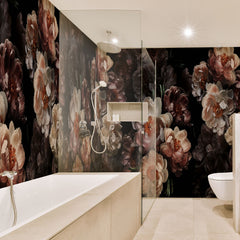 Carta da parati Roseto - bagno, box doccia Carta da parati Roseto - bagno, box doccia
