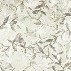 Carta da parati Botanical Birds dettaglio Carta da parati Botanical Birds dettaglio