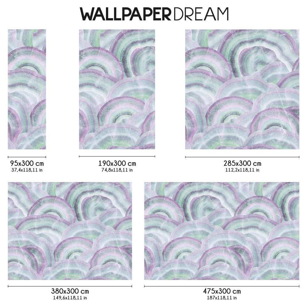 Carta da parati in Fibra di Vetro Agata dimensioni Carta da parati in Fibra di Vetro Agata dimensioni