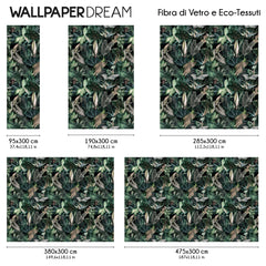 Carta da parati Flora Selvaggia dimensioni Fibra di Vetro Carta da parati Flora Selvaggia dimensioni Fibra di Vetro