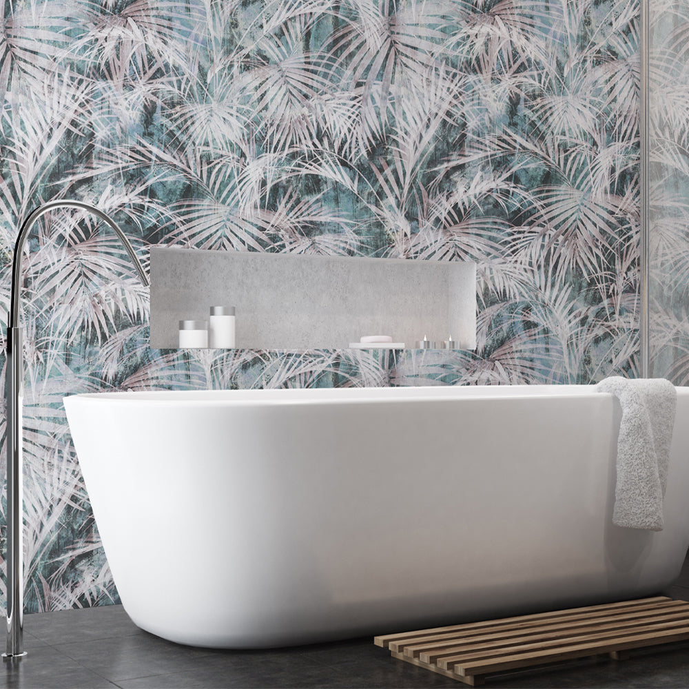 Carta da parati Esotica Eleganza -bagno Carta da parati Esotica Eleganza -bagno