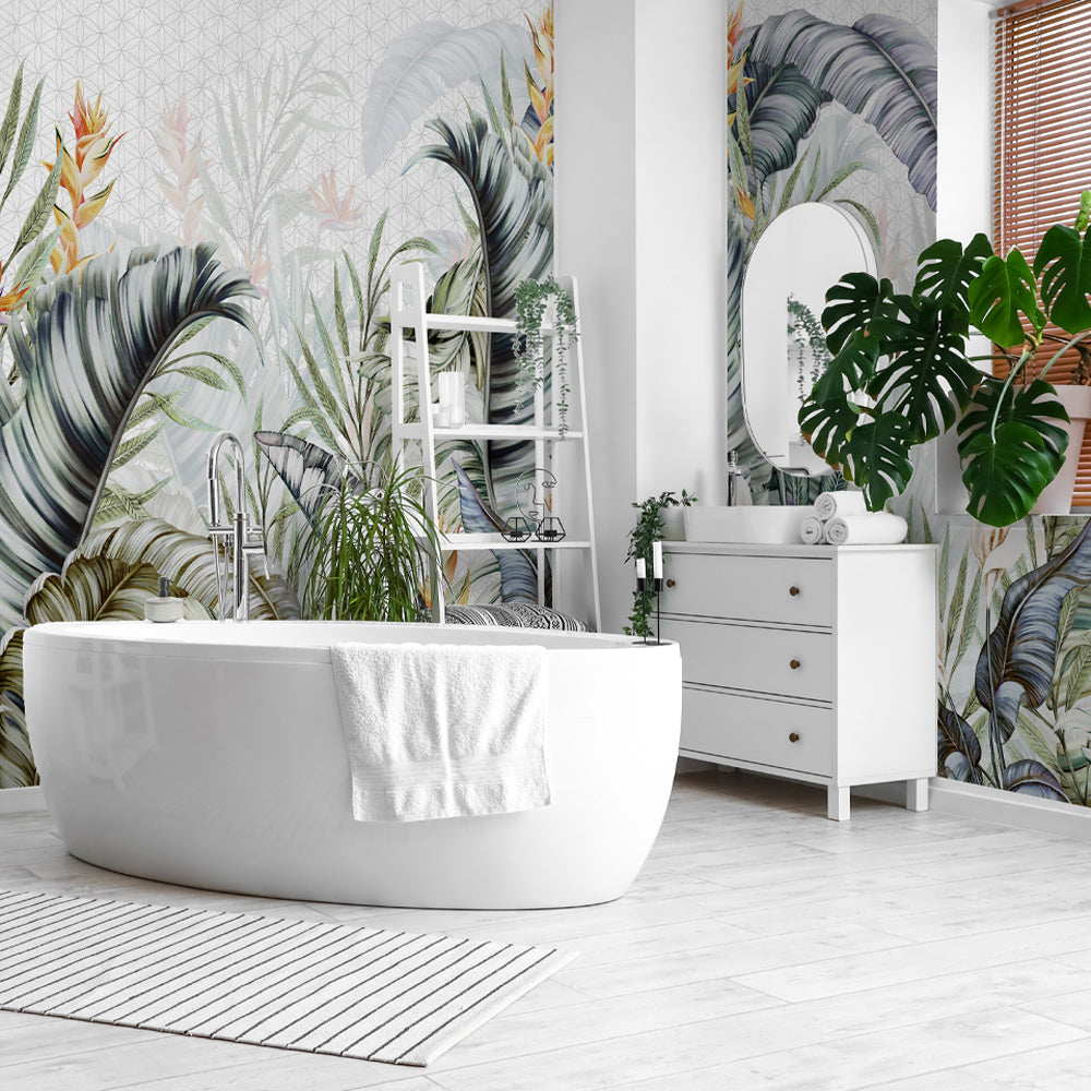 Carta da parati Delizia Di Primavera - bagno Carta da parati Delizia Di Primavera - bagno