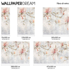 Carta da parati Affresco primaverile dimensioni fibra di vetro Carta da parati Affresco primaverile dimensioni fibra di vetro