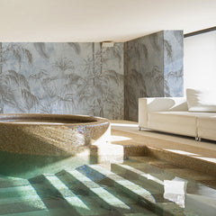 Carta da parati Brushstroke Serenity - hotel Carta da parati Brushstroke Serenity - hotel