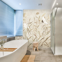 Carta da parati Volo verso l'oriente - bagno Carta da parati Volo verso l'oriente - bagno