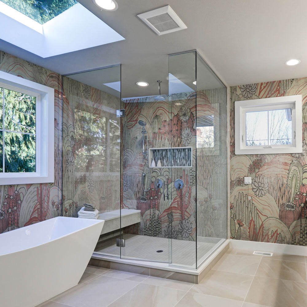 Carta da parati Dreamsand - box doccia Carta da parati Dreamsand - box doccia