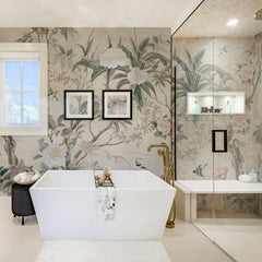 Carta da parati Antichi custodi - bagno, box doccia Carta da parati Antichi custodi - bagno, box doccia